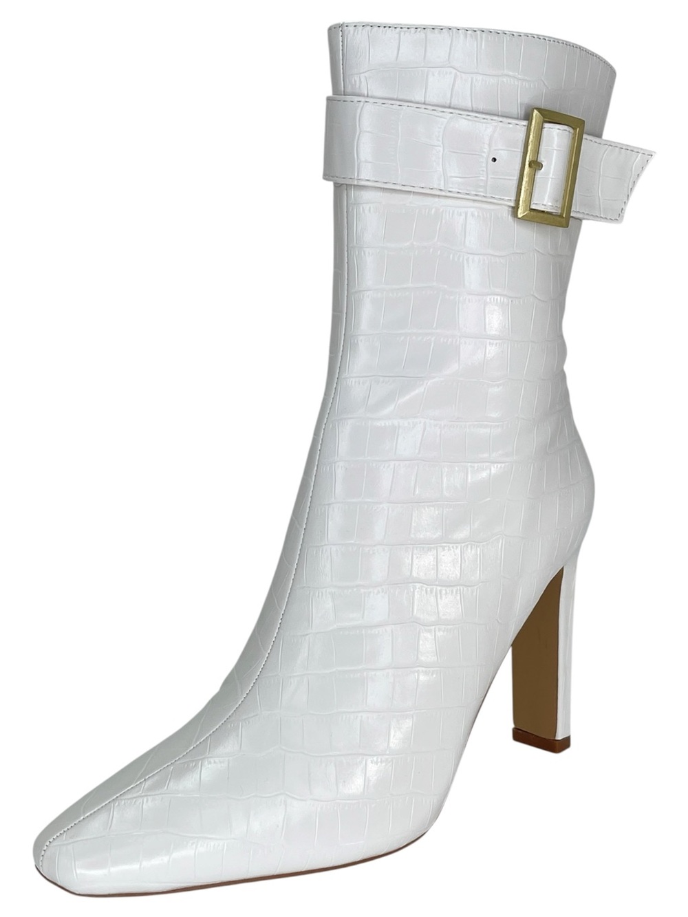 Journee Collection Elaine Faux Leather Heeled Womens Ankle Boots Size 9.5M - Picture 2 of 11